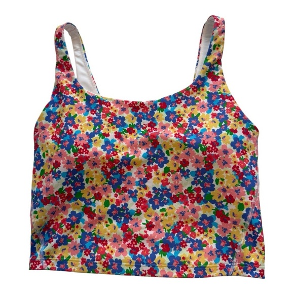 Old Navy Women's Light Support PowerSoft Longline Sports Bra Size Medium - Picture 2 of 9